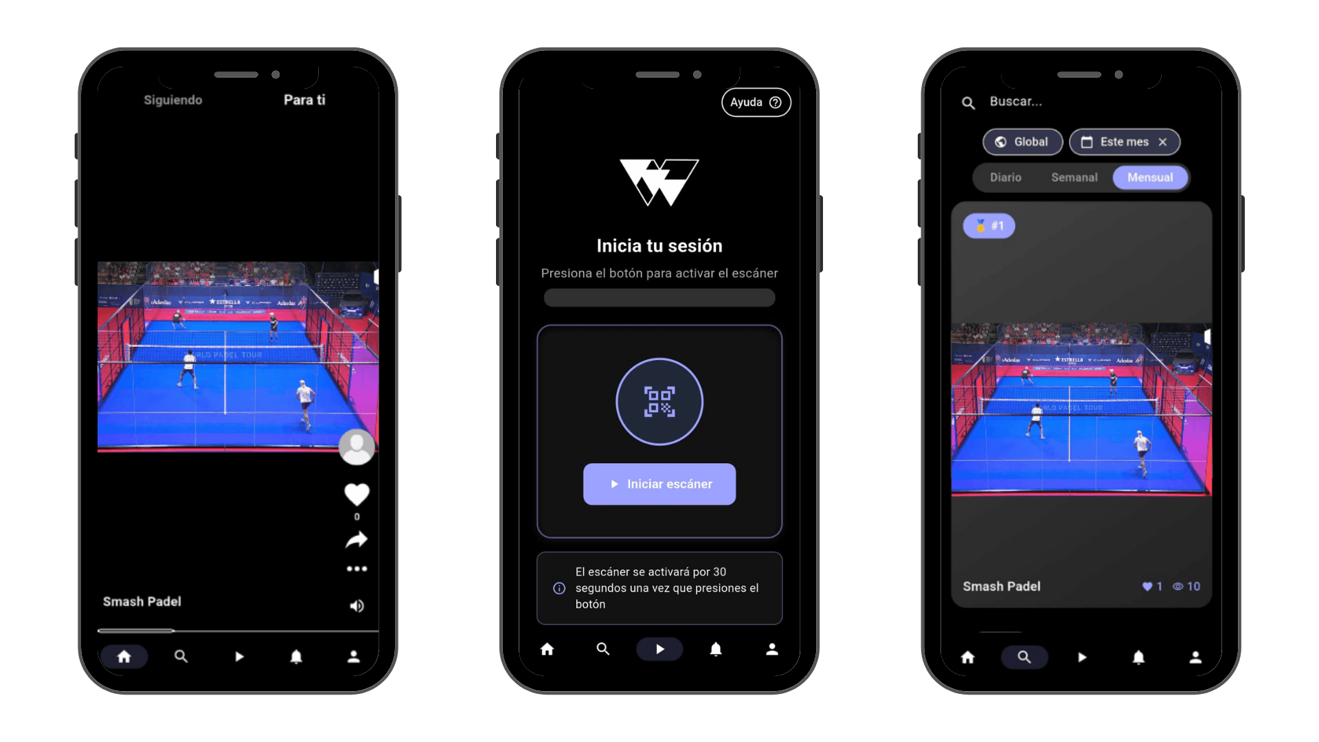 Demo de la aplicación WatchThis